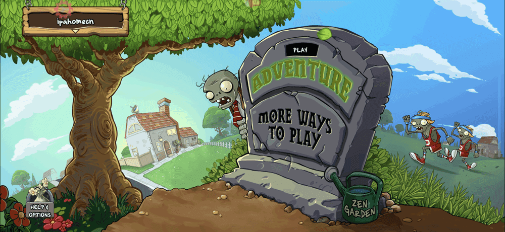 植物大战僵尸1 3.8.0 经典原版+修改器插图1 植物大战僵尸1 3.8.0 经典原版+修改器插图1