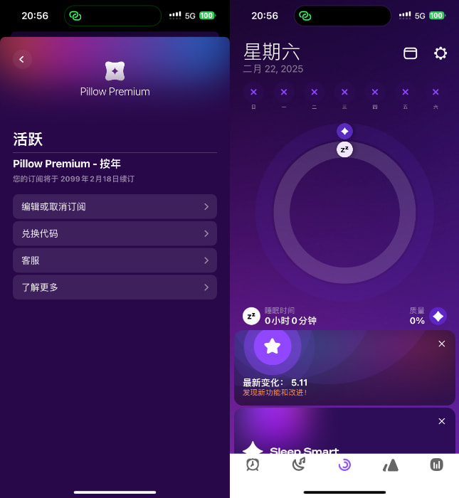 Pillow 5.11 睡眠周期跟踪器插图 Pillow 5.11 睡眠周期跟踪器插图