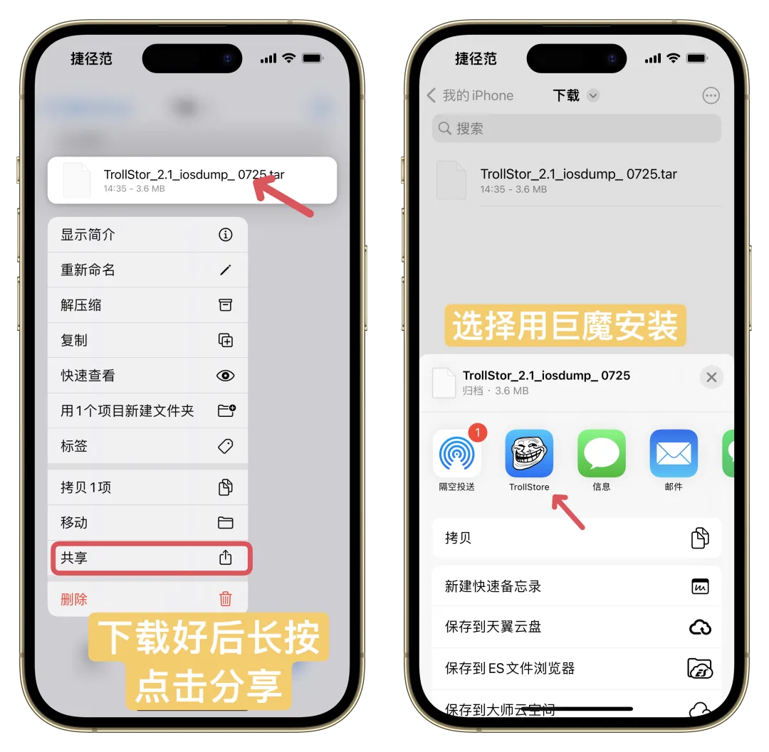 TrollStore巨魔增强版 2.1插图3 TrollStore巨魔增强版 2.1插图3