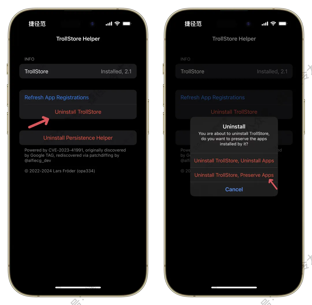 TrollStore巨魔增强版 2.1插图7 TrollStore巨魔增强版 2.1插图7